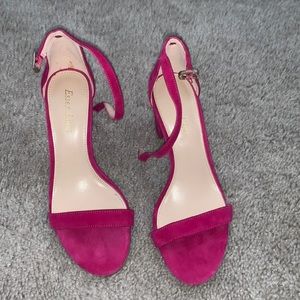 Hot pink heels